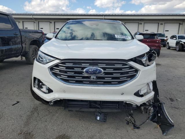 2FMPK3K94LBA07795 - 2020 FORD EDGE TITANIUM WHITE photo 5