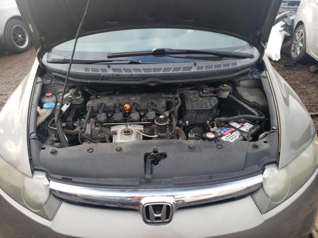 1HGFA16978L044334 - 2008 HONDA CIVIC EXL ნაცრისფერი ფოტო 11