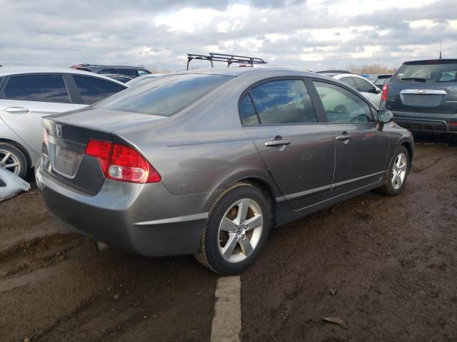 1HGFA16978L044334 - 2008 HONDA CIVIC EXL GRAY photo 3