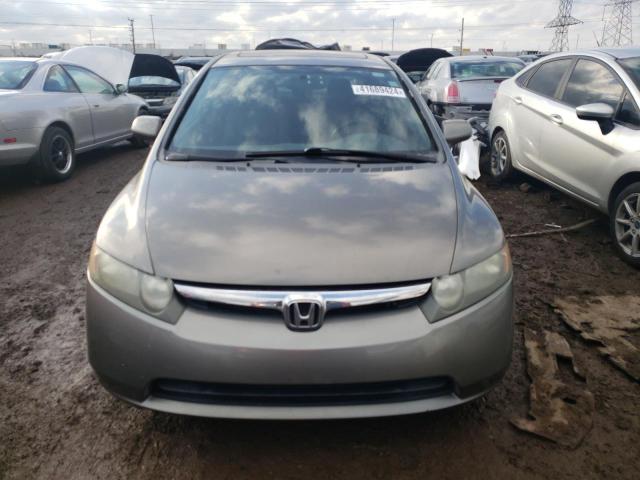 1HGFA16978L044334 - 2008 HONDA CIVIC EXL GRAY photo 5