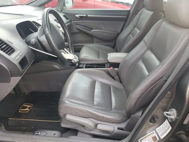 1HGFA16978L044334 - 2008 HONDA CIVIC EXL ნაცრისფერი ფოტო 7