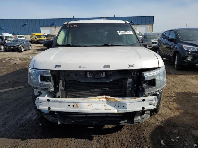 2FMHK6C81KBA24581 - 2019 FORD FLEX SEL WHITE photo 5