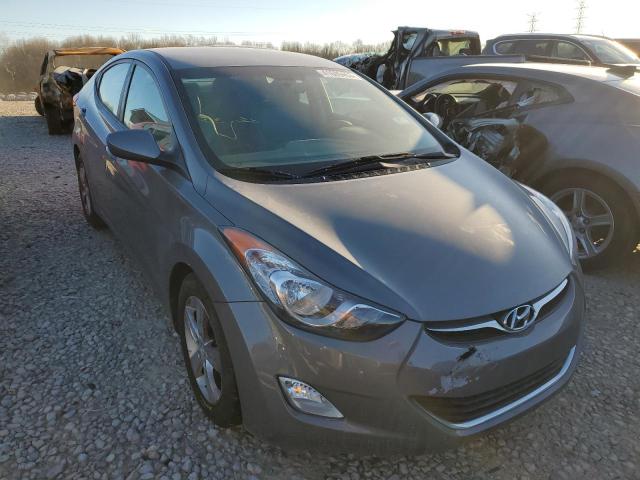 5NPDH4AE3DH306243 - 2013 HYUNDAI ELANTRA GLS GRAY photo 4