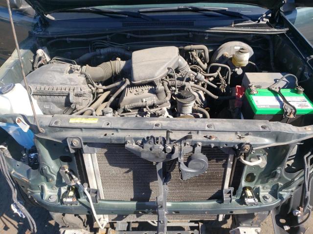 5TETX4CN6AZ718161 - 2010 TOYOTA TACOMA ACCESS CAB მწვანე ფოტო 7