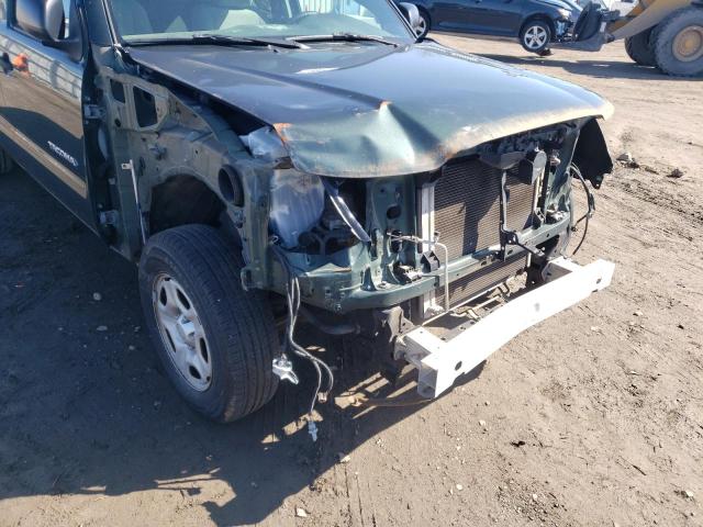 5TETX4CN6AZ718161 - 2010 TOYOTA TACOMA ACCESS CAB მწვანე ფოტო 9