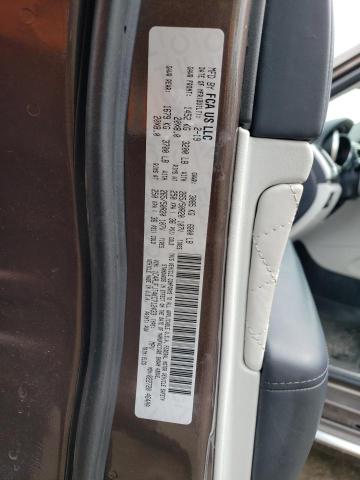 1C4RJFJT4KC712433 - 2019 JEEP GRAND CHER SUMMIT ყავისფერი ფოტო 12