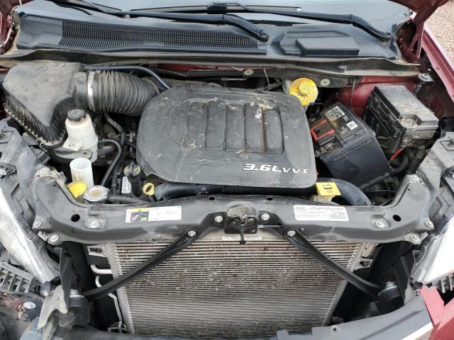 2C4RC1CG8GR207667 - 2016 CHRYSLER TOWN & COU TOURING L RED photo 12