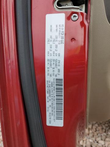 2C4RC1CG8GR207667 - 2016 CHRYSLER TOWN & COU TOURING L RED photo 13