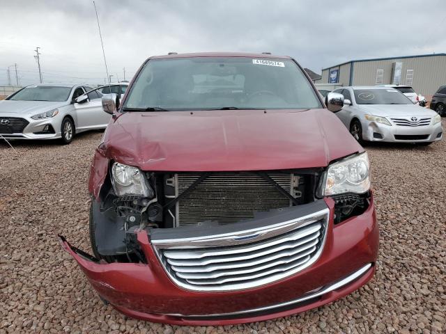2C4RC1CG8GR207667 - 2016 CHRYSLER TOWN & COU TOURING L RED photo 5