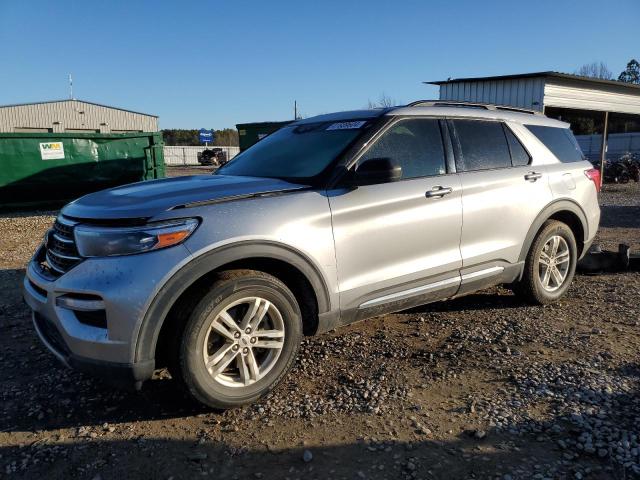 1FMSK7DH7LGB71718 - 2020 FORD EXPLORER XLT SILVER photo 1