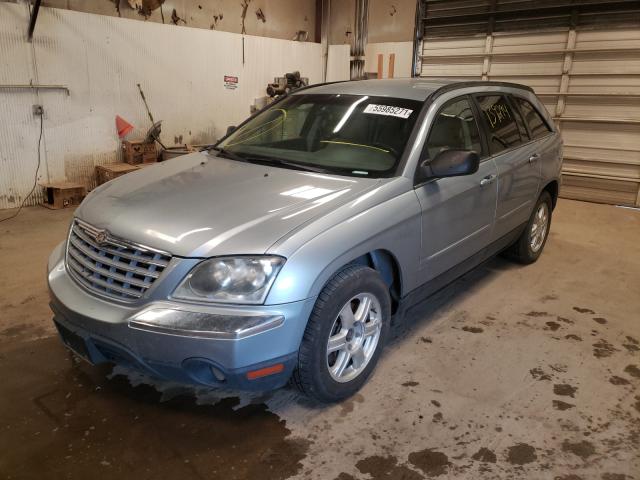 2A8GF68406R627392 - 2006 CHRYSLER PACIFICA TOURING BLUE photo 2