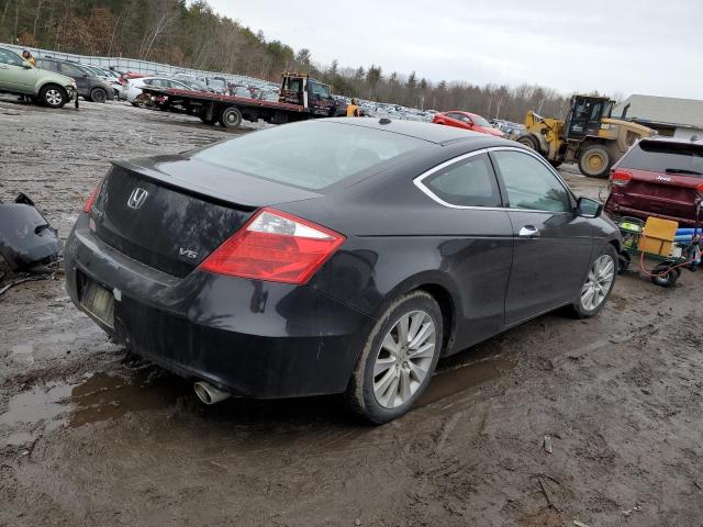 1HGCS22859A008724 - 2009 HONDA ACCORD EXL BLACK photo 3