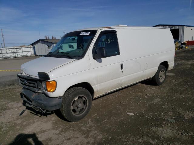 1FTRE14253HB33594 - 2003 FORD ECONOLINE E150 VAN WHITE photo 1