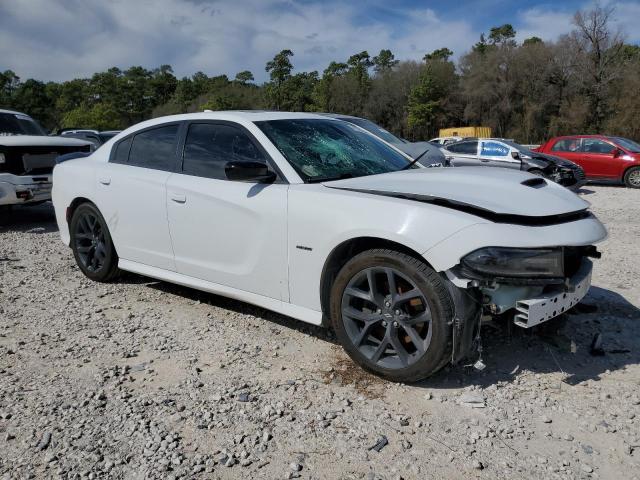 2C3CDXCT0KH599789 - 2019 DODGE CHARGER R/T WHITE photo 4