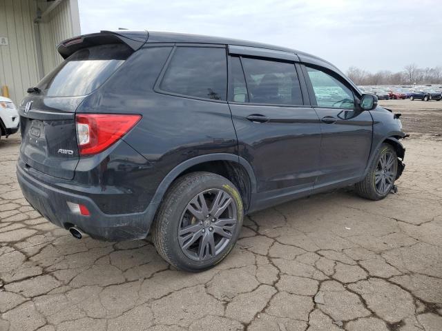 5FNYF8H58LB019000 - 2020 HONDA PASSPORT EXL შავი ფოტო 3