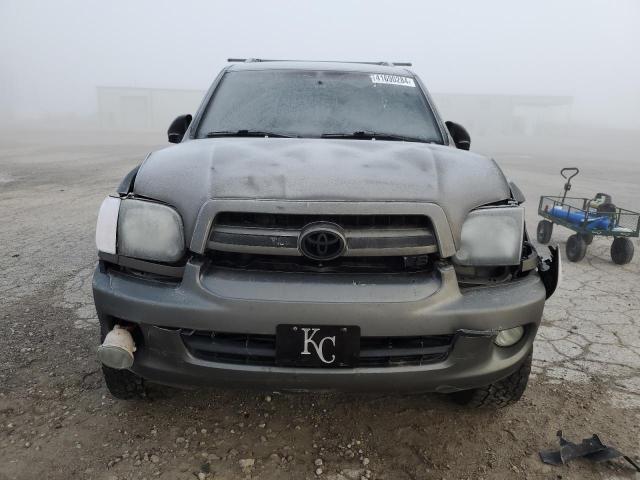 5TDBT48A06S261820 - 2006 TOYOTA SEQUOIA LIMITED GRAY photo 5