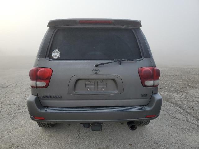 5TDBT48A06S261820 - 2006 TOYOTA SEQUOIA LIMITED GRAY photo 6