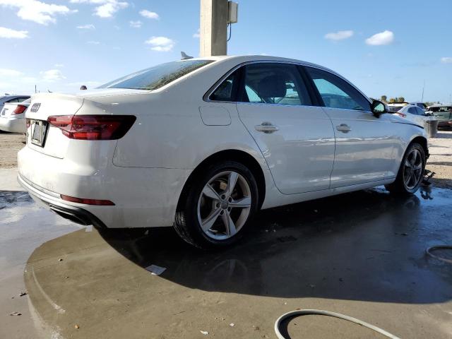 WAUGMAF46KA013929 - 2019 AUDI A4 PREMIUM WHITE photo 3