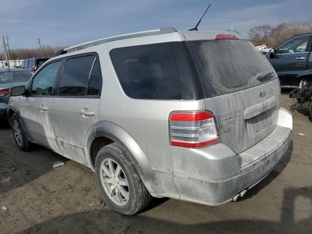 1FMDK02W58GA42630 - 2008 FORD TAURUS X SEL SILVER photo 2