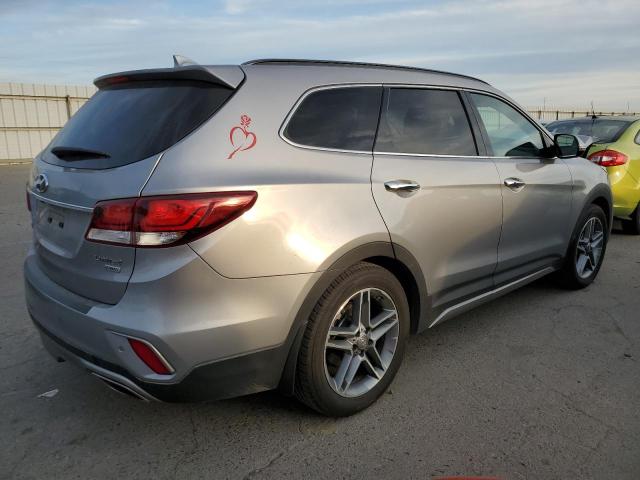 KM8SR4HF4JU279781 - 2018 HYUNDAI SANTA FE SE ULTIMATE GRAY photo 3