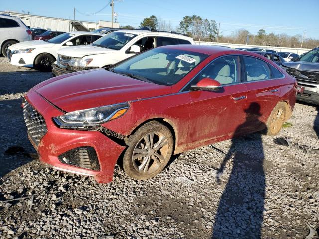 5NPE34AFXKH736084 - 2019 HYUNDAI SONATA LIMITED RED photo 1