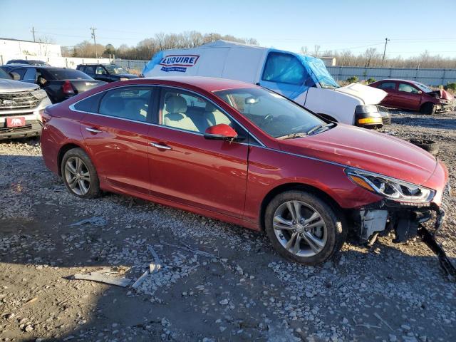 5NPE34AFXKH736084 - 2019 HYUNDAI SONATA LIMITED RED photo 4