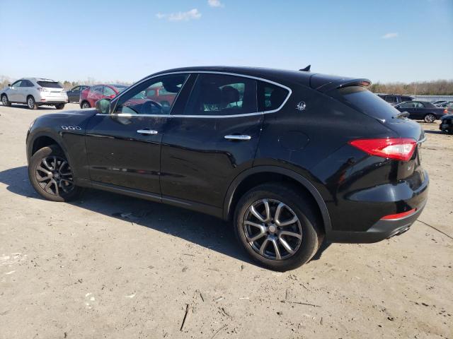 ZN661XUA6JX294238 - 2018 MASERATI LEVANTE BLACK photo 2