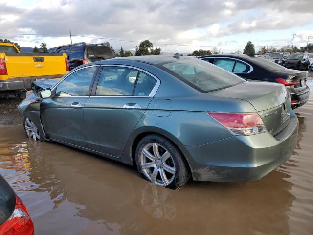 1HGCP36849A039657 - 2009 HONDA ACCORD EXL GREEN photo 2