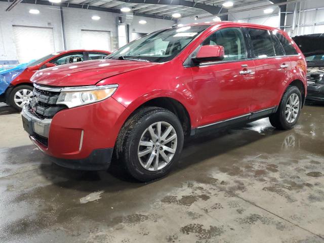 2FMDK4JC0BBA53631 - 2011 FORD EDGE SEL RED photo 1