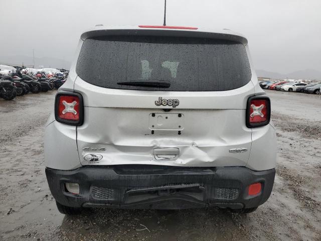 ZACCJBBB7JPH30455 - 2018 JEEP RENEGADE LATITUDE SILVER photo 6