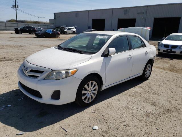 2T1BU4EE6CC870886 - 2012 TOYOTA COROLLA BASE WHITE photo 1