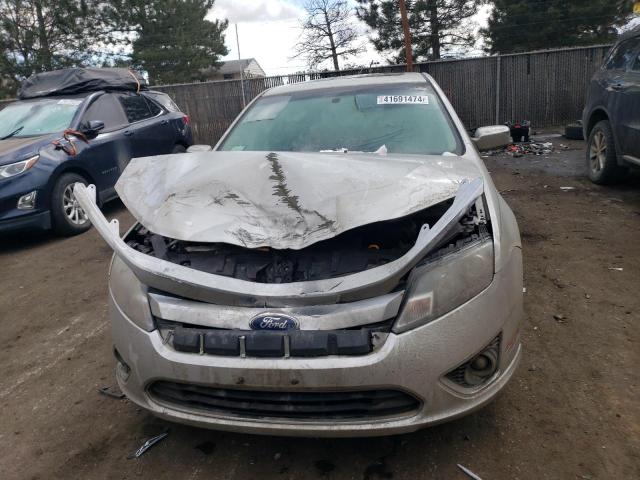 3FAHP0CGXBR233447 - 2011 FORD FUSION SEL SILVER photo 5