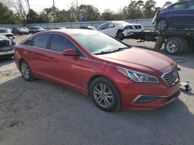 5NPE24AF3HH516314 - 2017 HYUNDAI SONATA SE RED photo 4