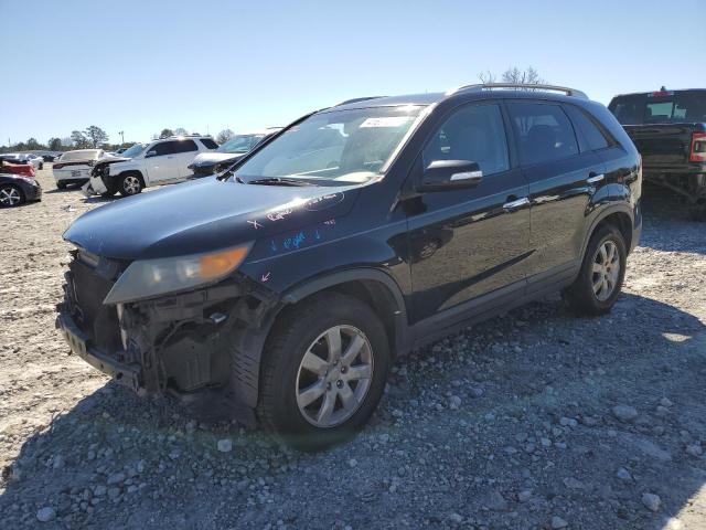 5XYKT3A19BG131563 - 2011 KIA SORENTO BASE BLACK photo 1