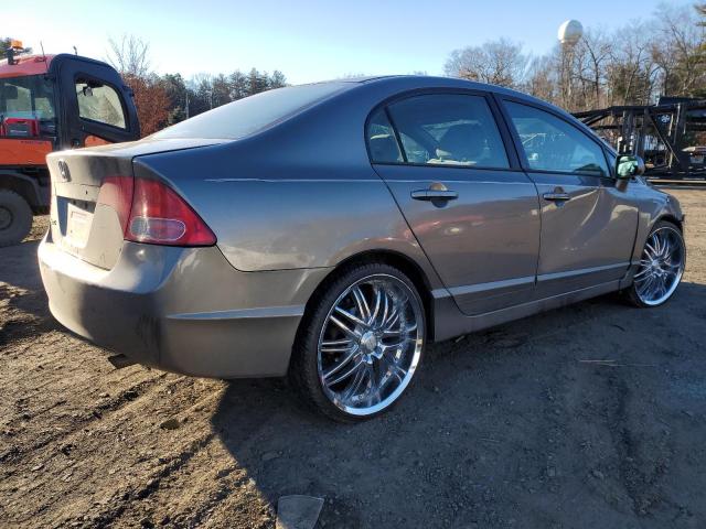 1HGFA15816L102329 - 2006 HONDA CIVIC EX GRAY photo 3