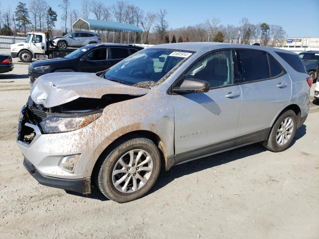 3GNAXHEV5KS595658 - 2019 CHEVROLET EQUINOX LS SILVER photo 1