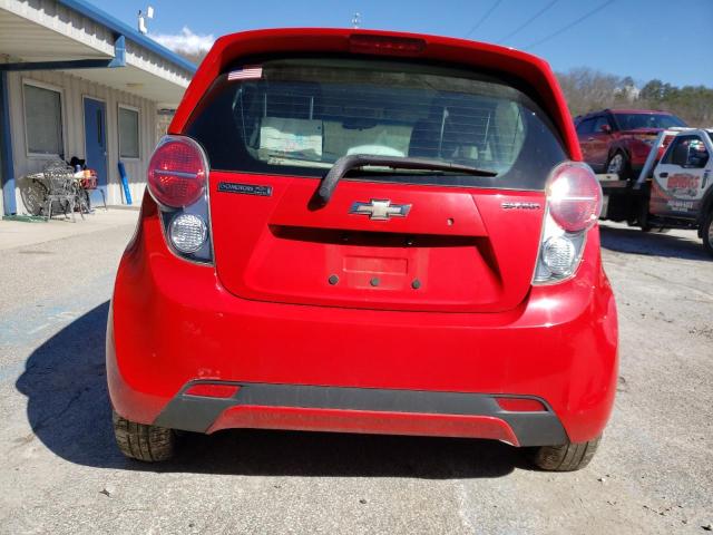 KL8CB6S99EC478356 - 2014 CHEVROLET SPARK LS RED photo 6