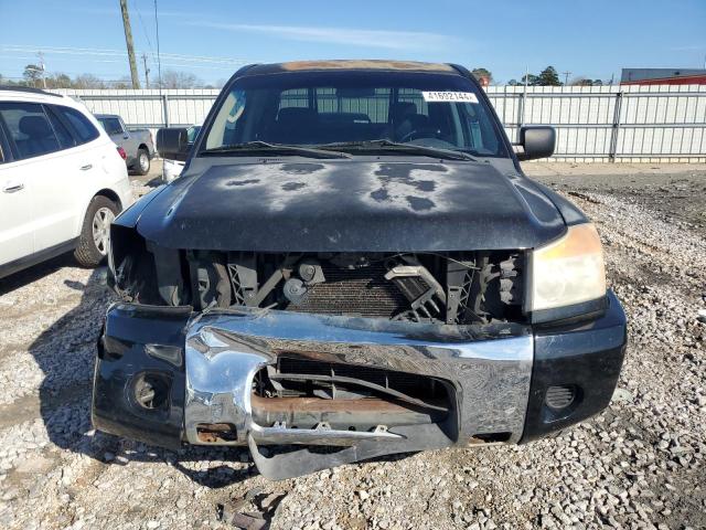 1N6BA0EK2AN302813 - 2010 NISSAN TITAN XE BLACK photo 5