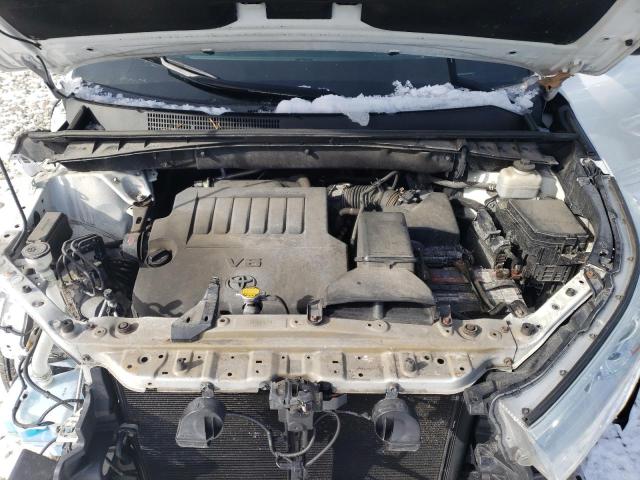 5TDJKRFH3ES070242 - 2014 TOYOTA HIGHLANDER XLE WHITE photo 12