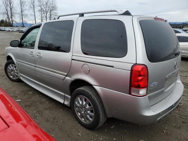 4GLDV13176D222001 - 2006 BUICK TERRAZA INCOMPLETE SILVER photo 2