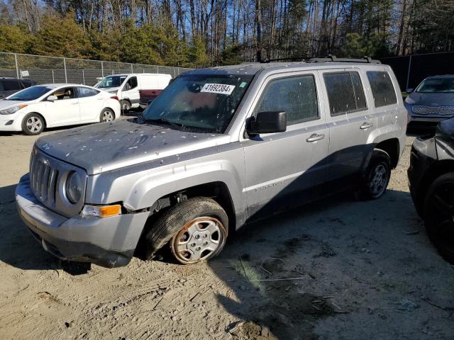 1C4NJPBA6GD655882 - 2016 JEEP PATRIOT SPORT SILVER photo 1