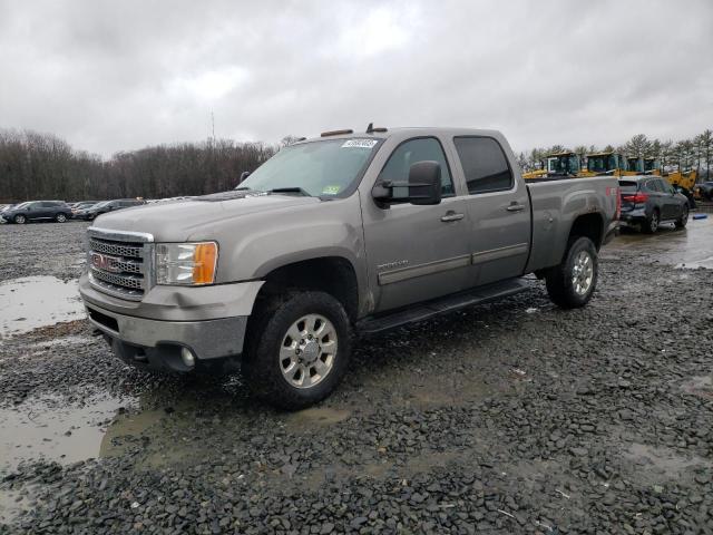 1GT121CG1CF187375 - 2012 GMC SIERRA K2500 SLT GRAY photo 1