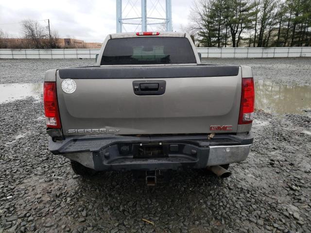 1GT121CG1CF187375 - 2012 GMC SIERRA K2500 SLT GRAY photo 6