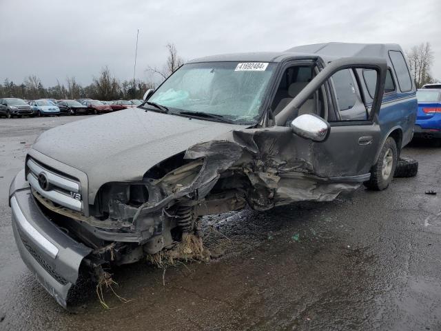 5TBBT44143S369884 - 2003 TOYOTA TUNDRA ACCESS CAB SR5 GRAY photo 1