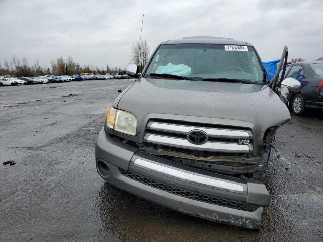 5TBBT44143S369884 - 2003 TOYOTA TUNDRA ACCESS CAB SR5 GRAY photo 5