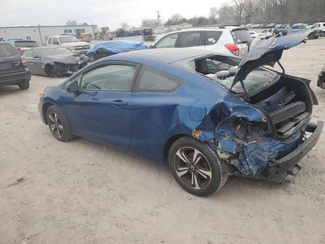 2HGFG3B85EH520872 - 2014 HONDA CIVIC EX BLUE photo 2