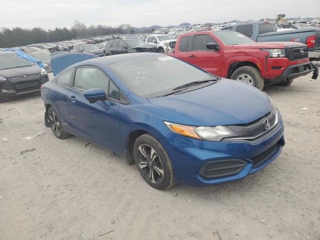 2HGFG3B85EH520872 - 2014 HONDA CIVIC EX BLUE photo 4