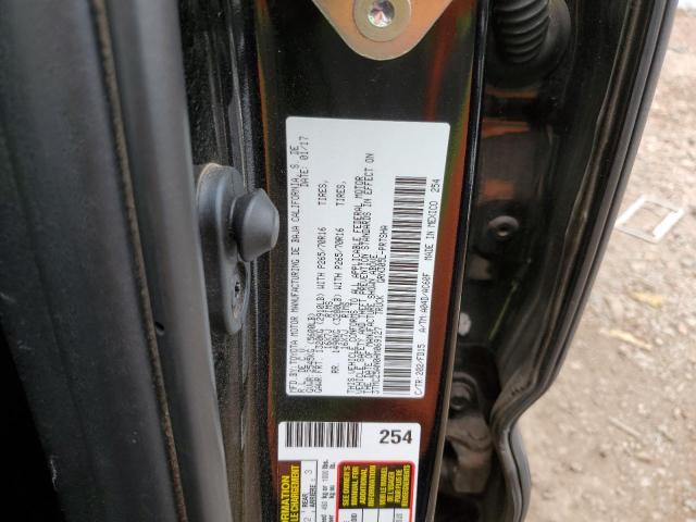 3TMCZ5AN0HM069127 - 2017 TOYOTA TACOMA DOUBLE CAB 黑色 照片 10