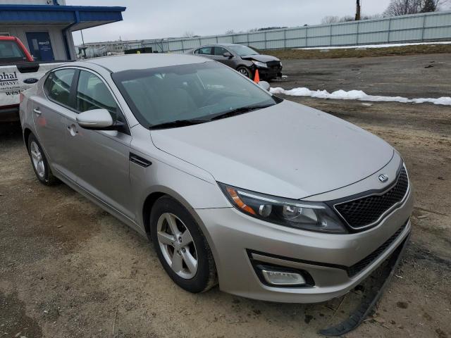 KNAGM4A77E5471303 - 2014 KIA OPTIMA LX SILVER photo 4