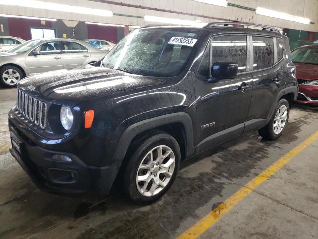 ZACCJABB3JPJ68710 - 2018 JEEP RENEGADE LATITUDE BLACK photo 1